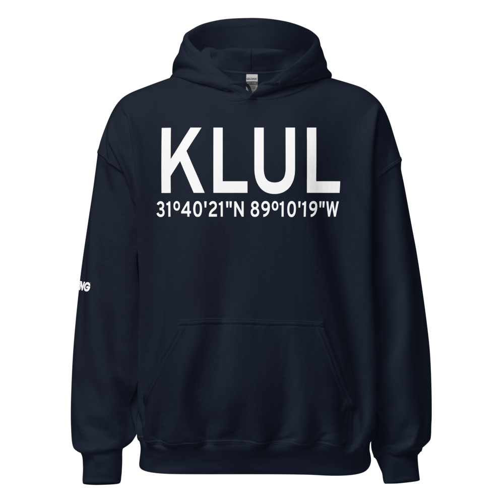Hesler Noble Field (KLUL) ICAO Hoodie Sweatshirt 