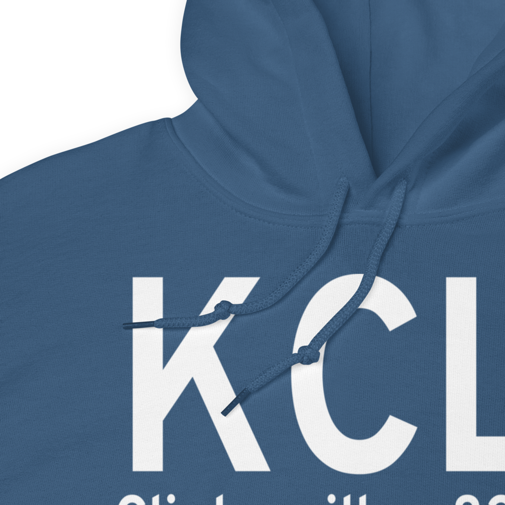 Clintonville Municipal Airport (KCLI) ICAO Hoodie Sweatshirt 