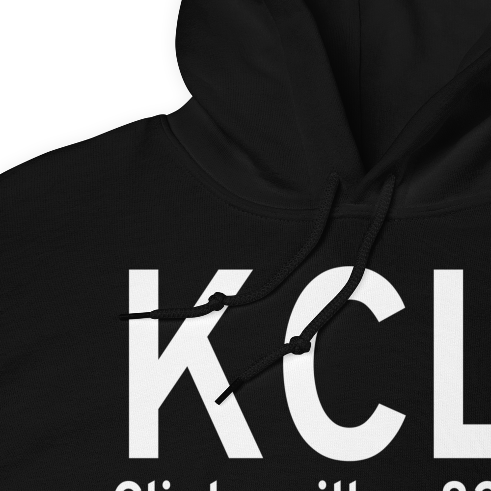Clintonville Municipal Airport (KCLI) ICAO Hoodie Sweatshirt 