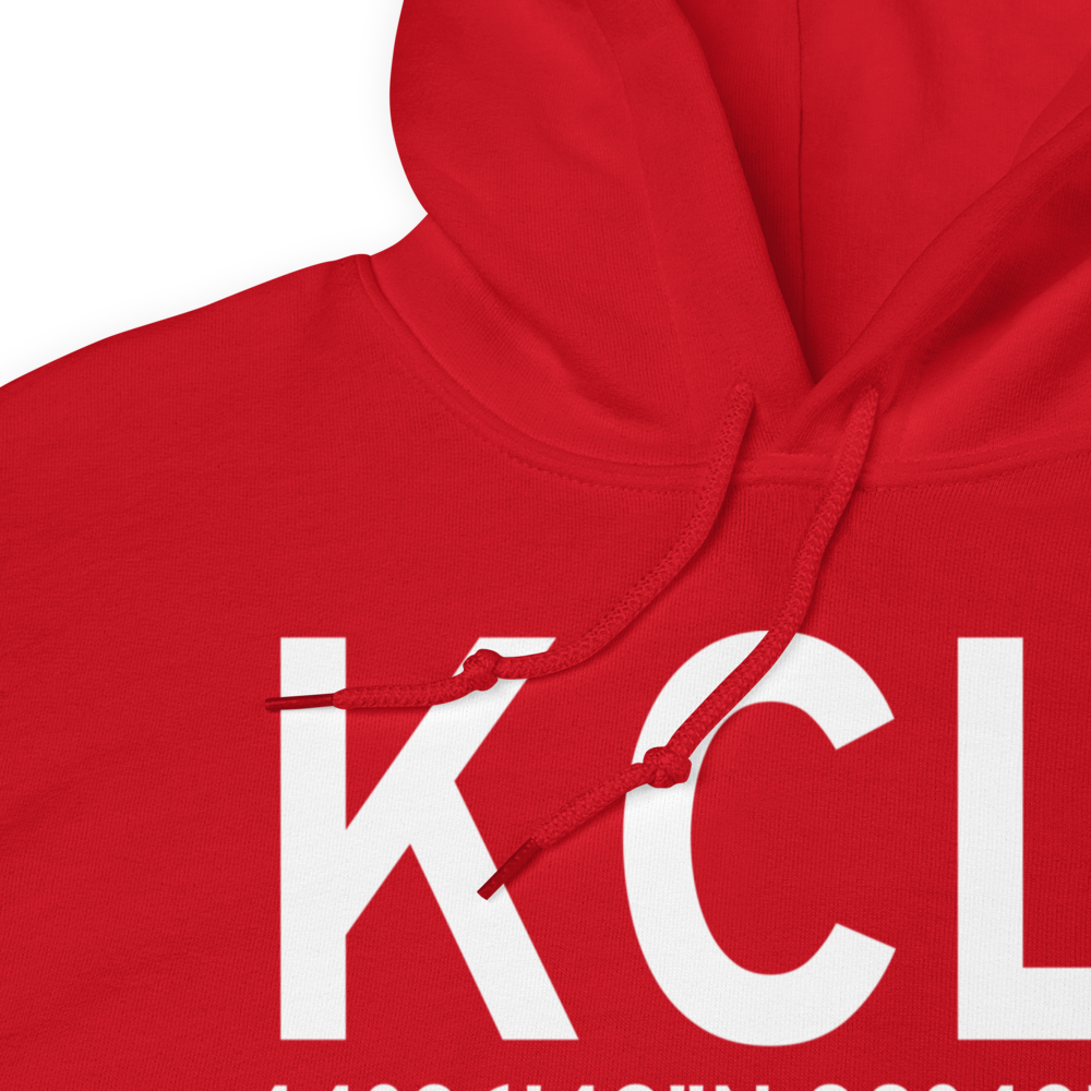 Clintonville Municipal Airport (KCLI) ICAO Hoodie Sweatshirt 