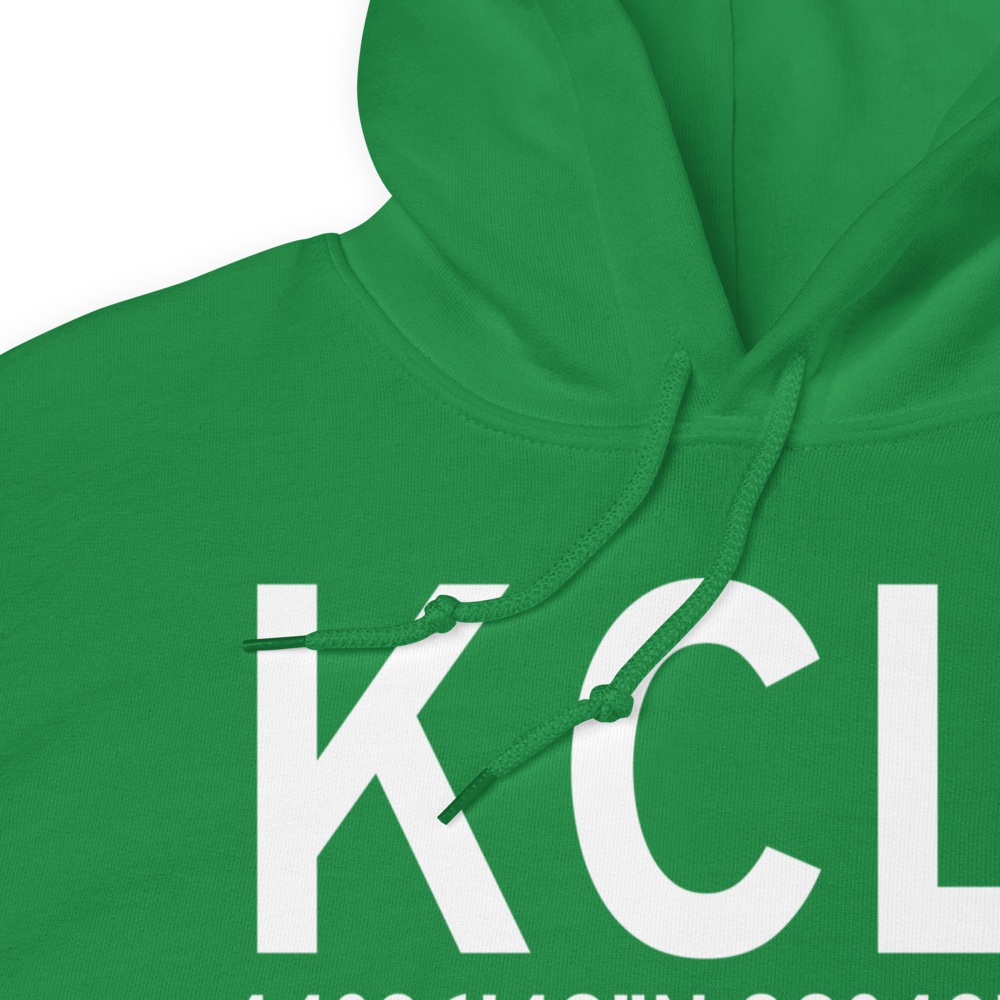 Clintonville Municipal Airport (KCLI) ICAO Hoodie Sweatshirt 