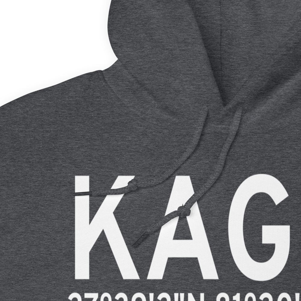 MacDill Air Force Base Auxiliary Field (KAGR) ICAO Hoodie Sweatshirt 
