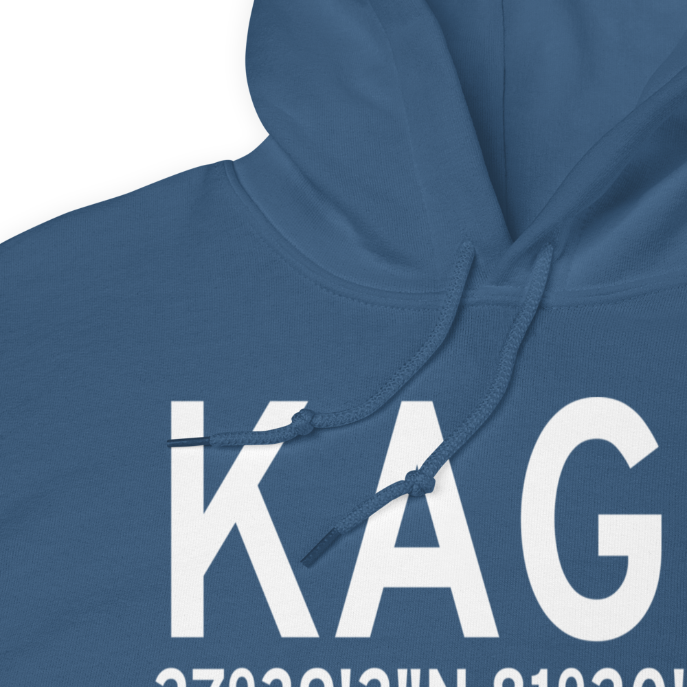 MacDill Air Force Base Auxiliary Field (KAGR) ICAO Hoodie Sweatshirt 