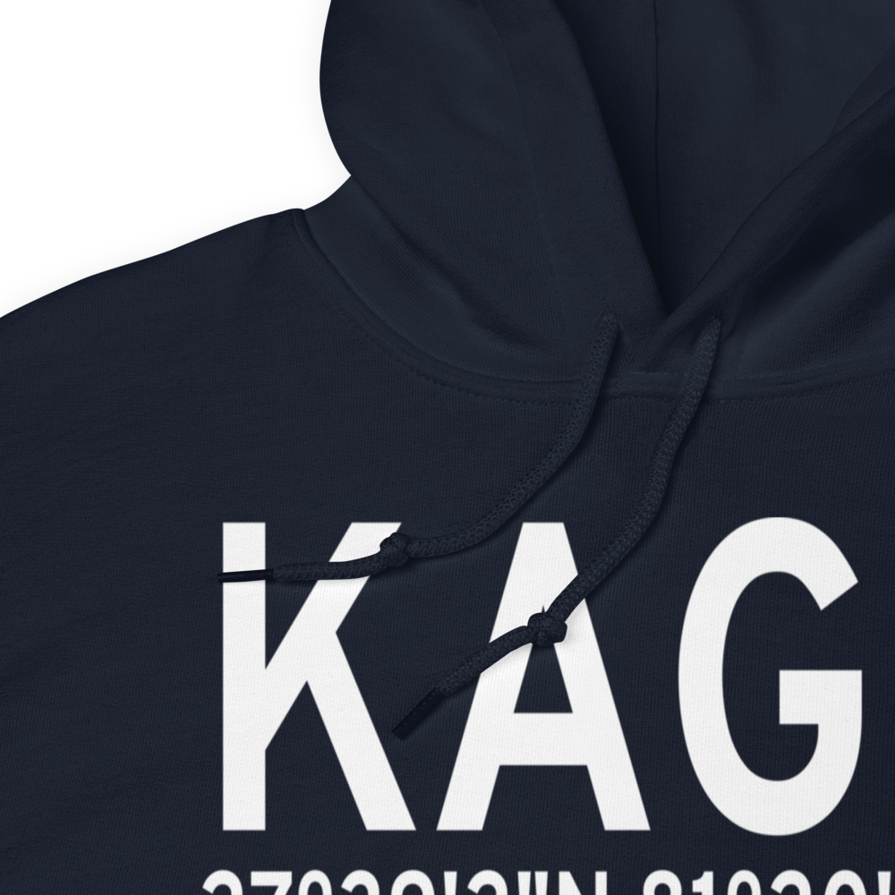 MacDill Air Force Base Auxiliary Field (KAGR) ICAO Hoodie Sweatshirt 