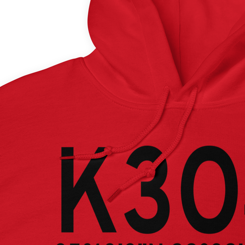 Sayre Municipal Airport (K3O4) ICAO Hoodie Sweatshirt 