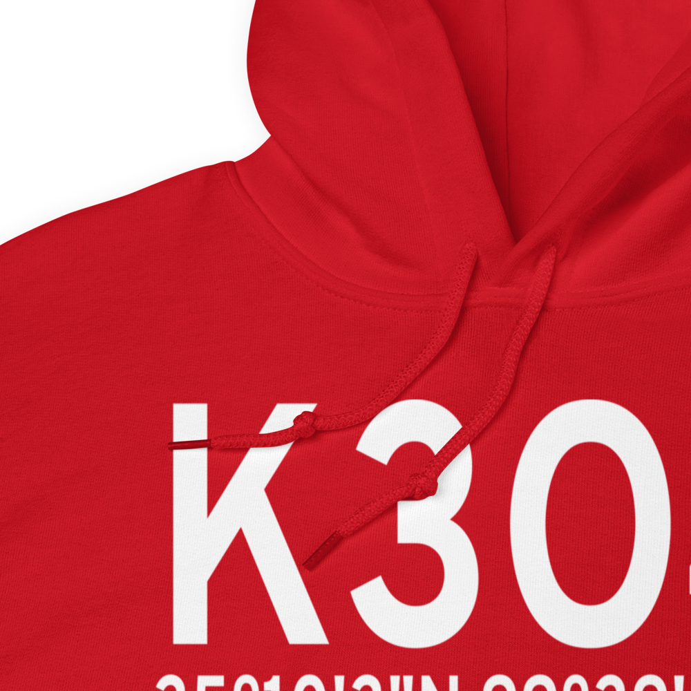 Sayre Municipal Airport (K3O4) ICAO Hoodie Sweatshirt 