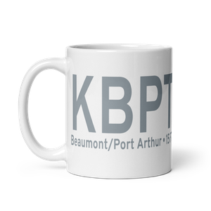 Southeast Texas Regional Airport (KBPT) ICAO Mug