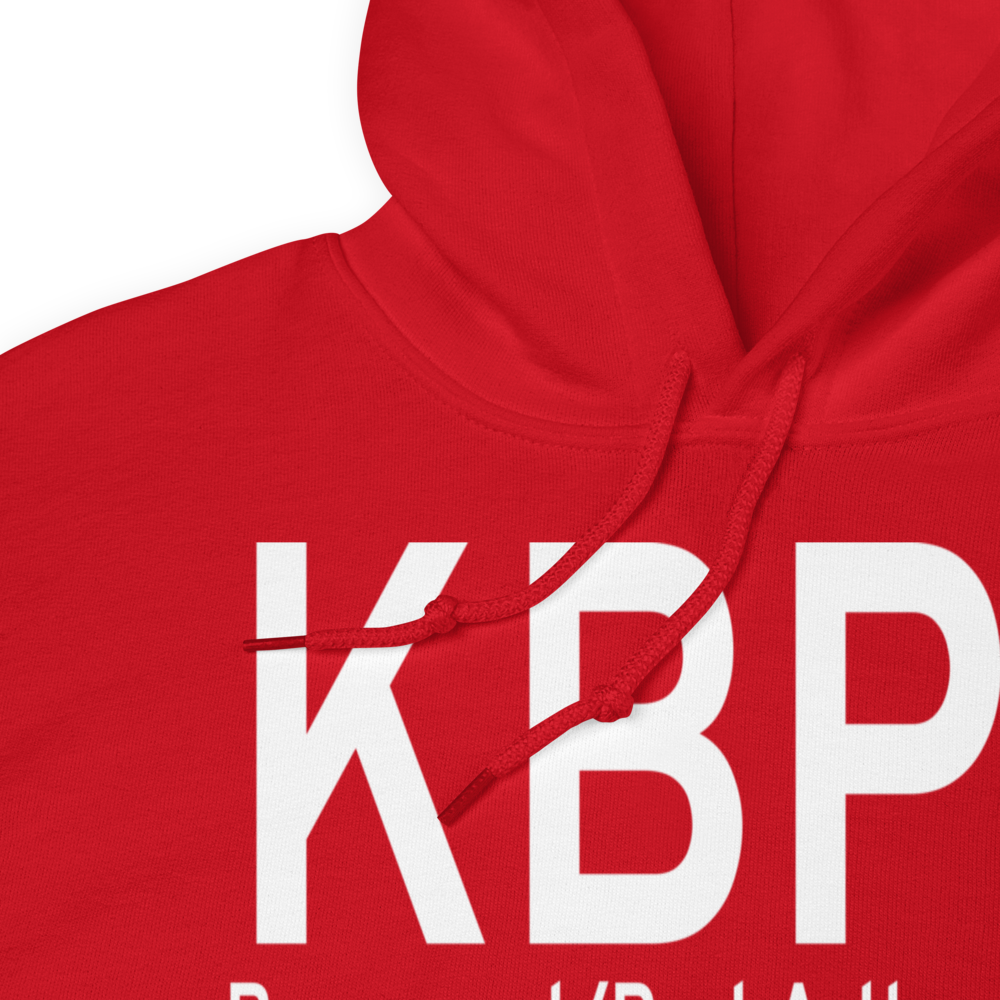 Southeast Texas Regional Airport (KBPT) ICAO Hoodie Sweatshirt 