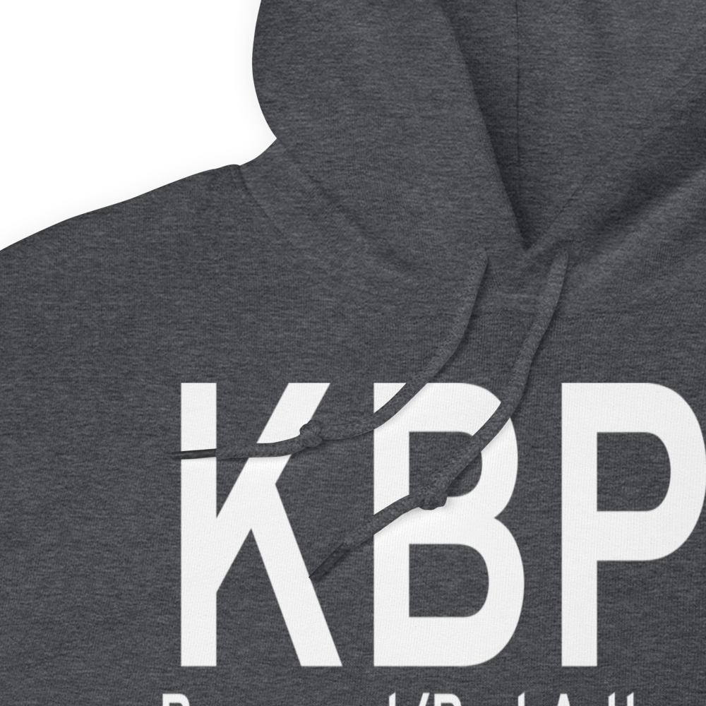 Southeast Texas Regional Airport (KBPT) ICAO Hoodie Sweatshirt 