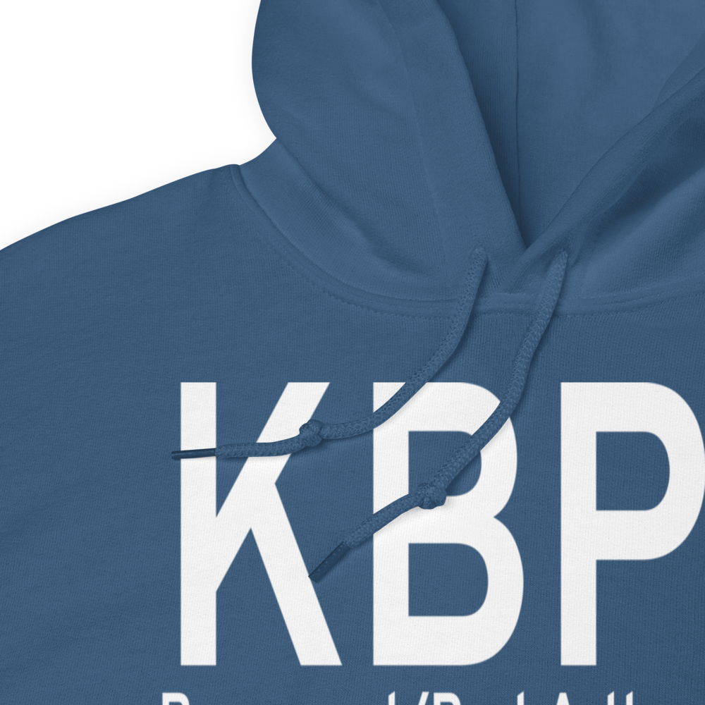 Southeast Texas Regional Airport (KBPT) ICAO Hoodie Sweatshirt 