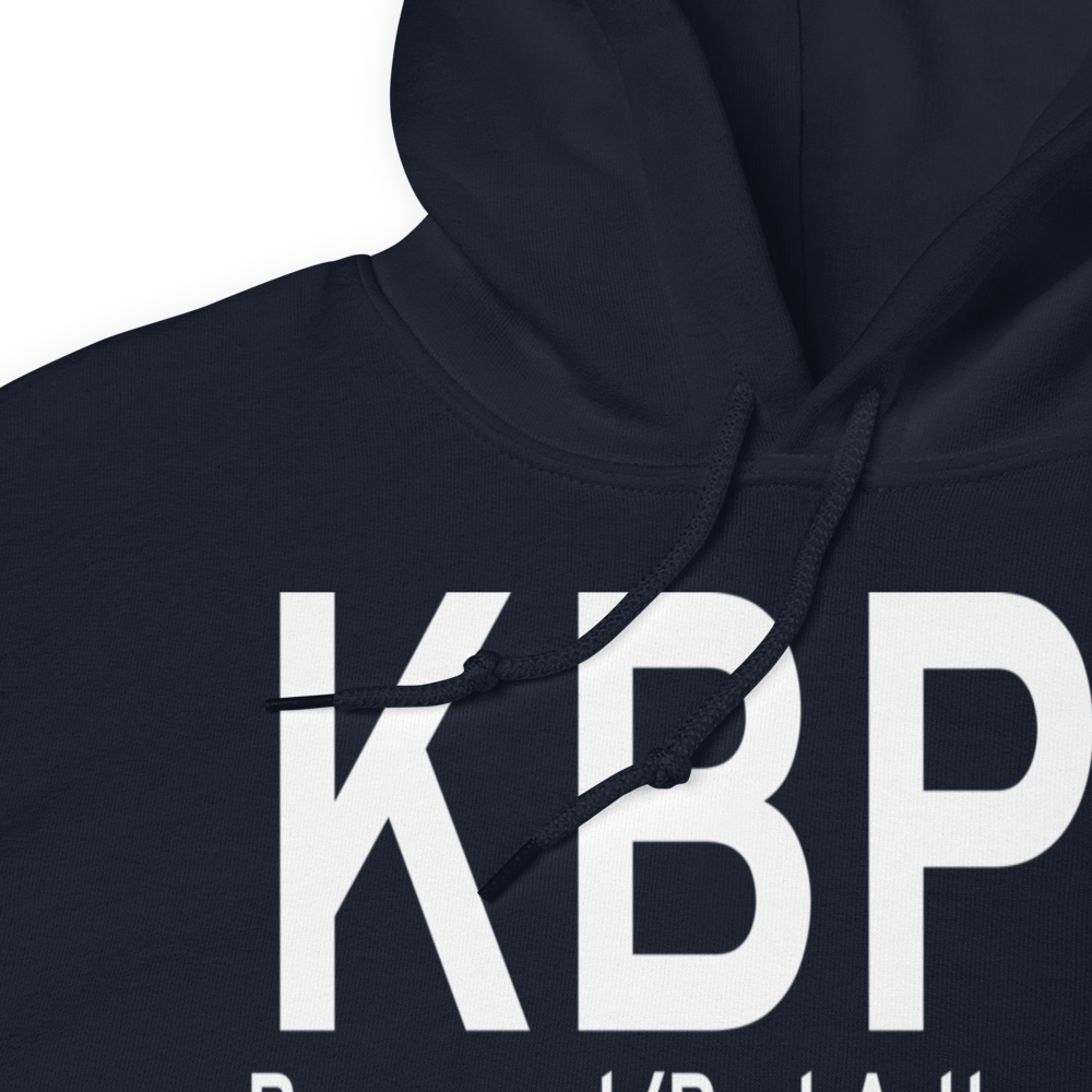 Southeast Texas Regional Airport (KBPT) ICAO Hoodie Sweatshirt 