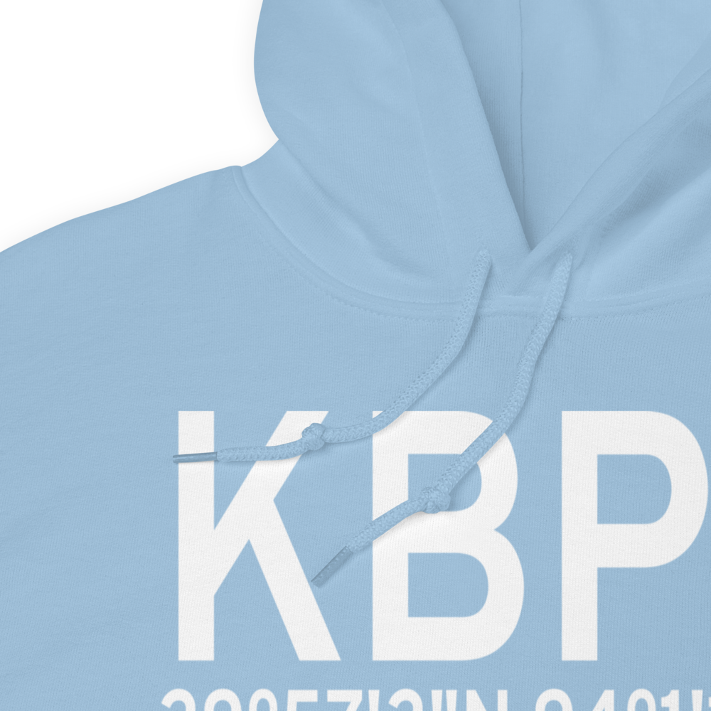 Southeast Texas Regional Airport (KBPT) ICAO Hoodie Sweatshirt 