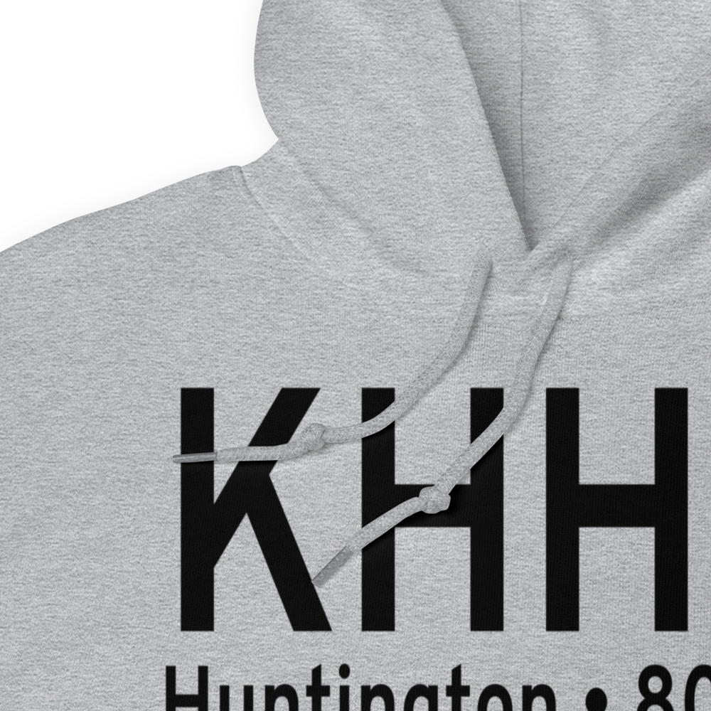 Huntington Municipal Airport (KHHG) ICAO Hoodie Sweatshirt 