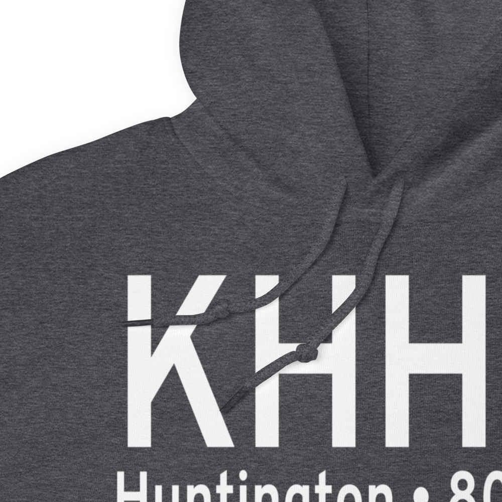 Huntington Municipal Airport (KHHG) ICAO Hoodie Sweatshirt 