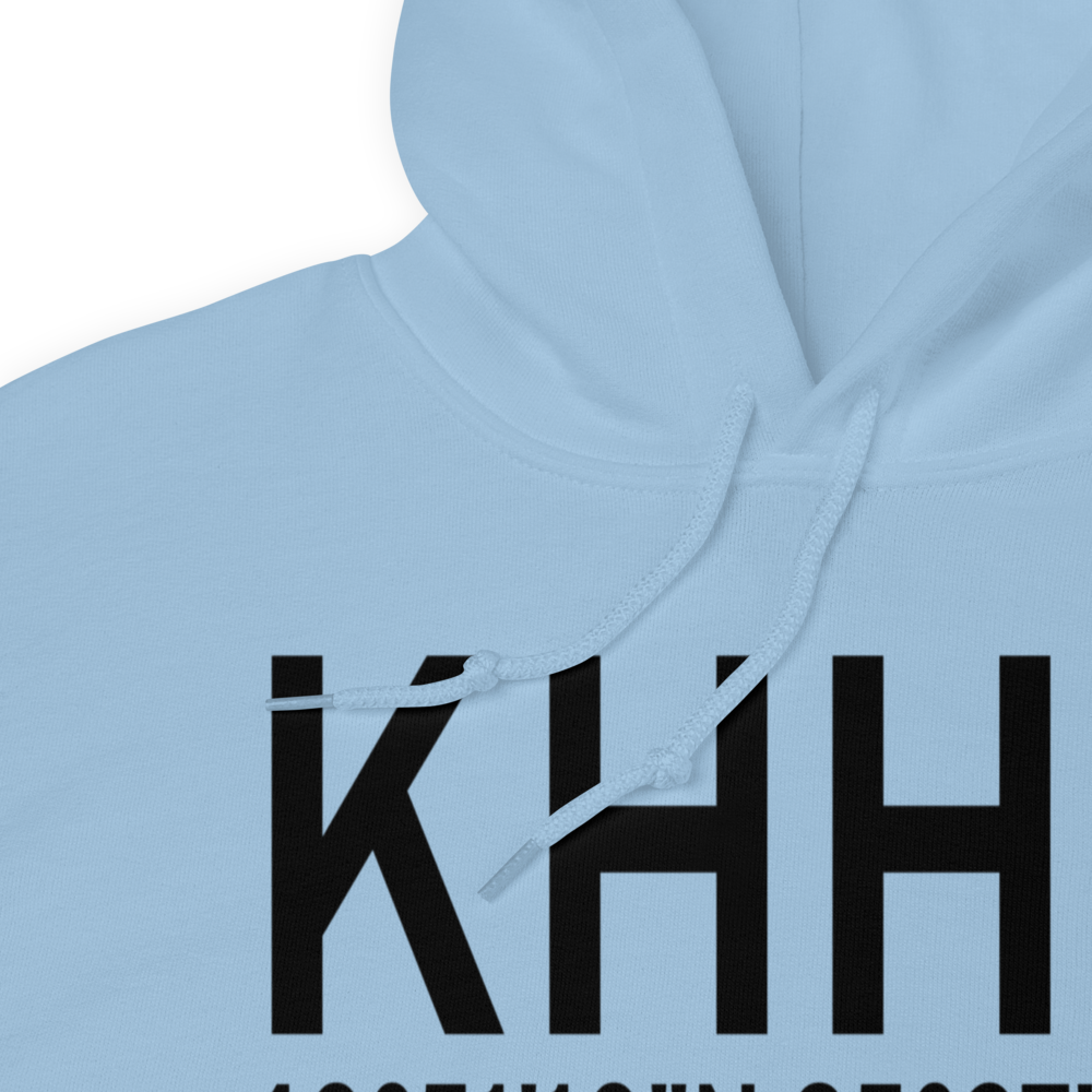 Huntington Municipal Airport (KHHG) ICAO Hoodie Sweatshirt 