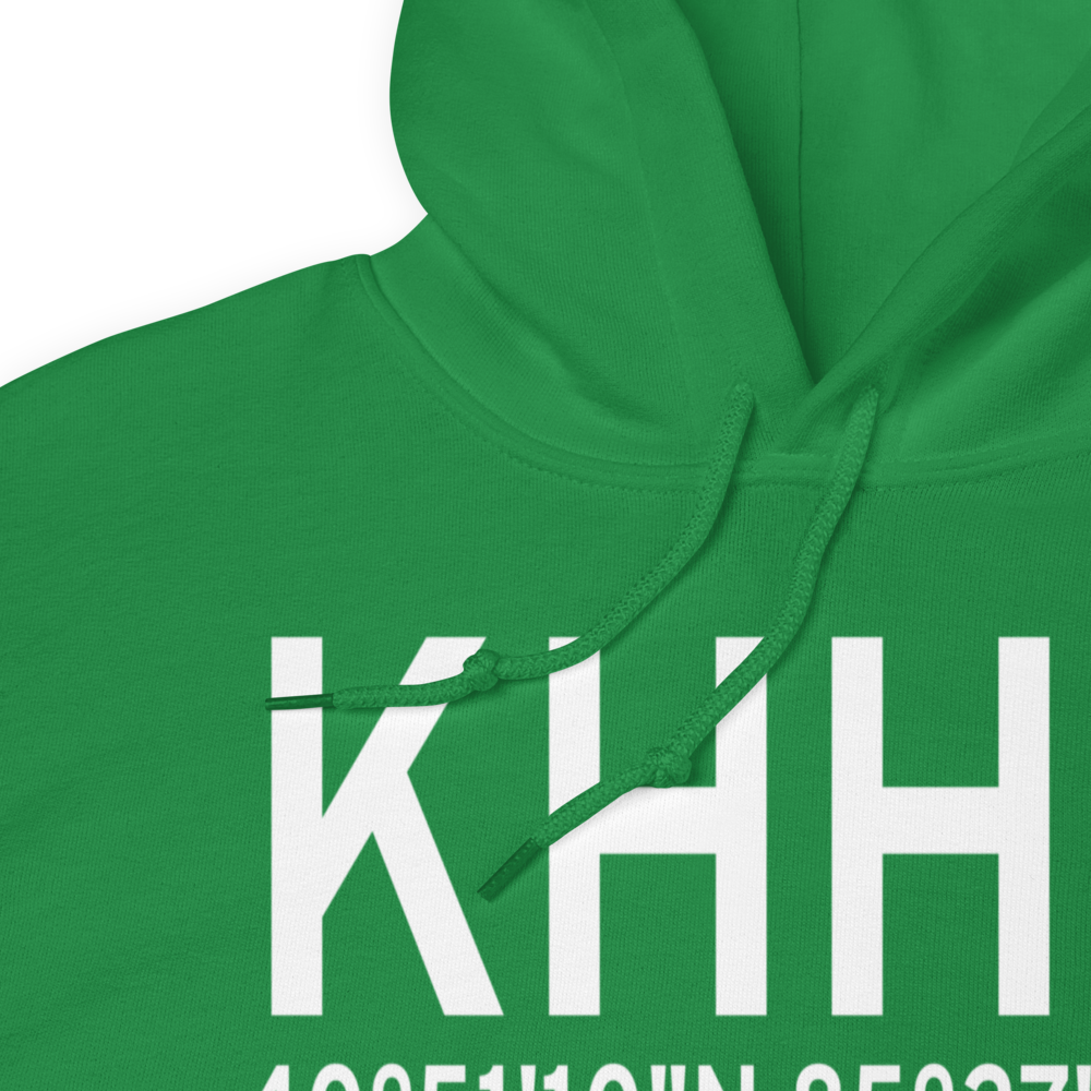 Huntington Municipal Airport (KHHG) ICAO Hoodie Sweatshirt 