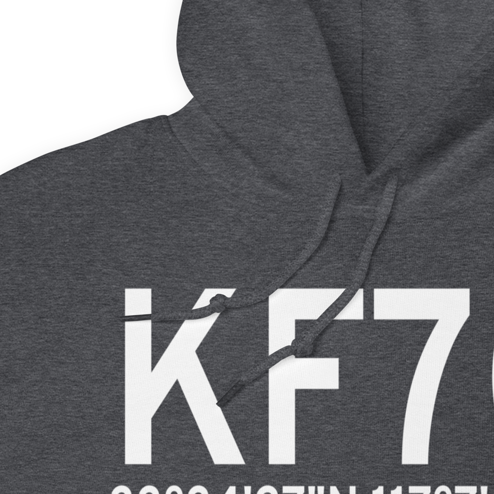 French Valley Airport (KF70) ICAO Hoodie Sweatshirt 