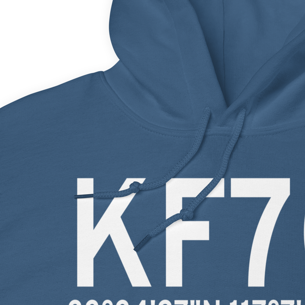 French Valley Airport (KF70) ICAO Hoodie Sweatshirt 