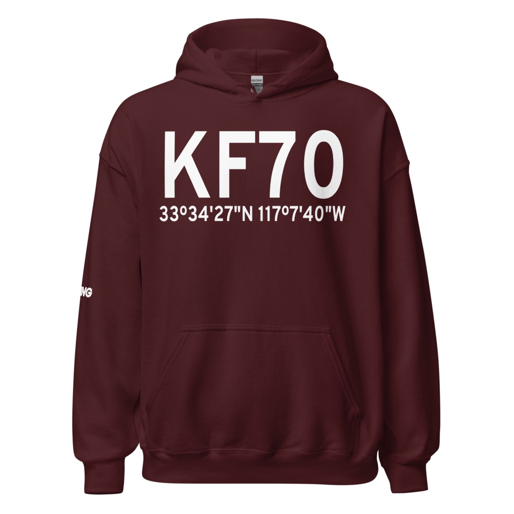 French Valley Airport (KF70) ICAO Hoodie Sweatshirt 
