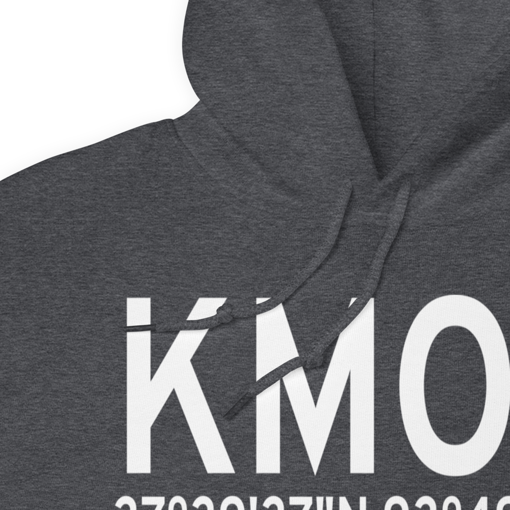 Stockton Municipal Airport (KMO3) ICAO Hoodie Sweatshirt 