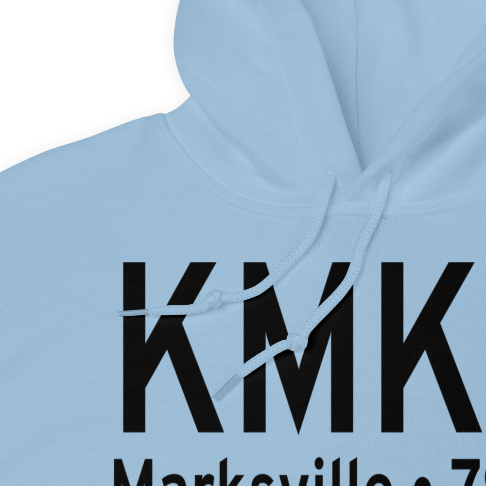 Marksville Municipal Airport (KMKV) ICAO Hoodie Sweatshirt 