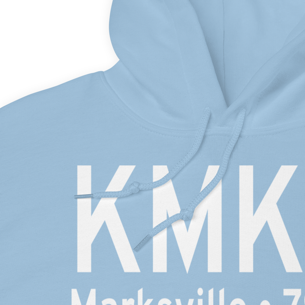 Marksville Municipal Airport (KMKV) ICAO Hoodie Sweatshirt 