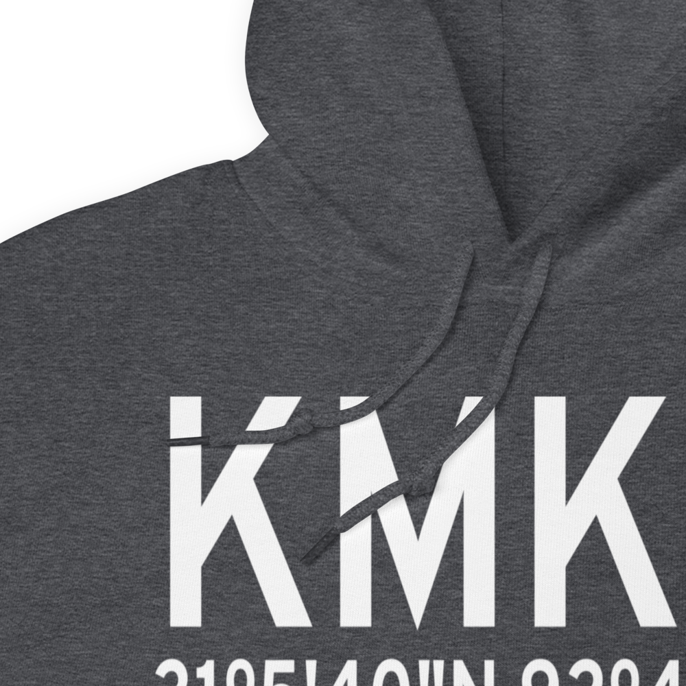 Marksville Municipal Airport (KMKV) ICAO Hoodie Sweatshirt 