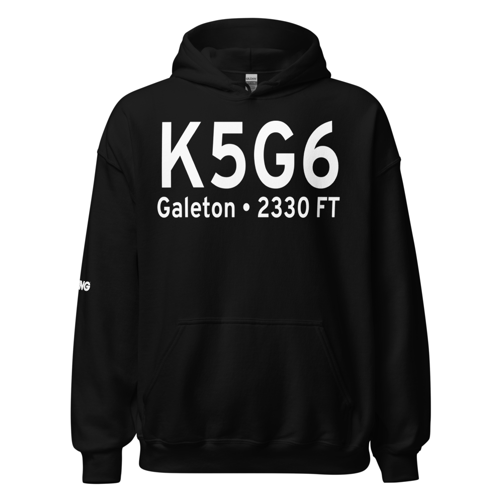 Cherry Springs Airport (K5G6) ICAO Hoodie Sweatshirt 