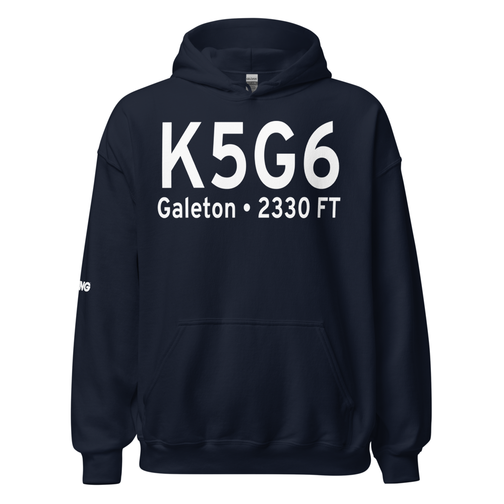Cherry Springs Airport (K5G6) ICAO Hoodie Sweatshirt 