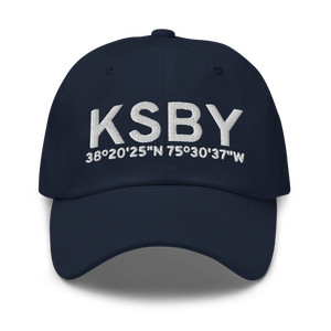 Salisbury Ocean City Wicomico Regional Airport (KSBY) ICAO Hat