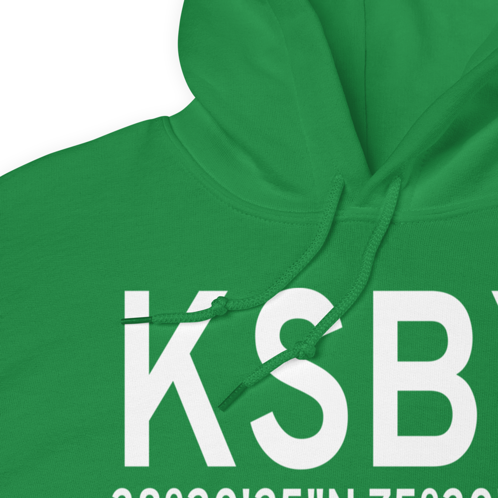 Salisbury Ocean City Wicomico Regional Airport (KSBY) ICAO Hoodie Sweatshirt 