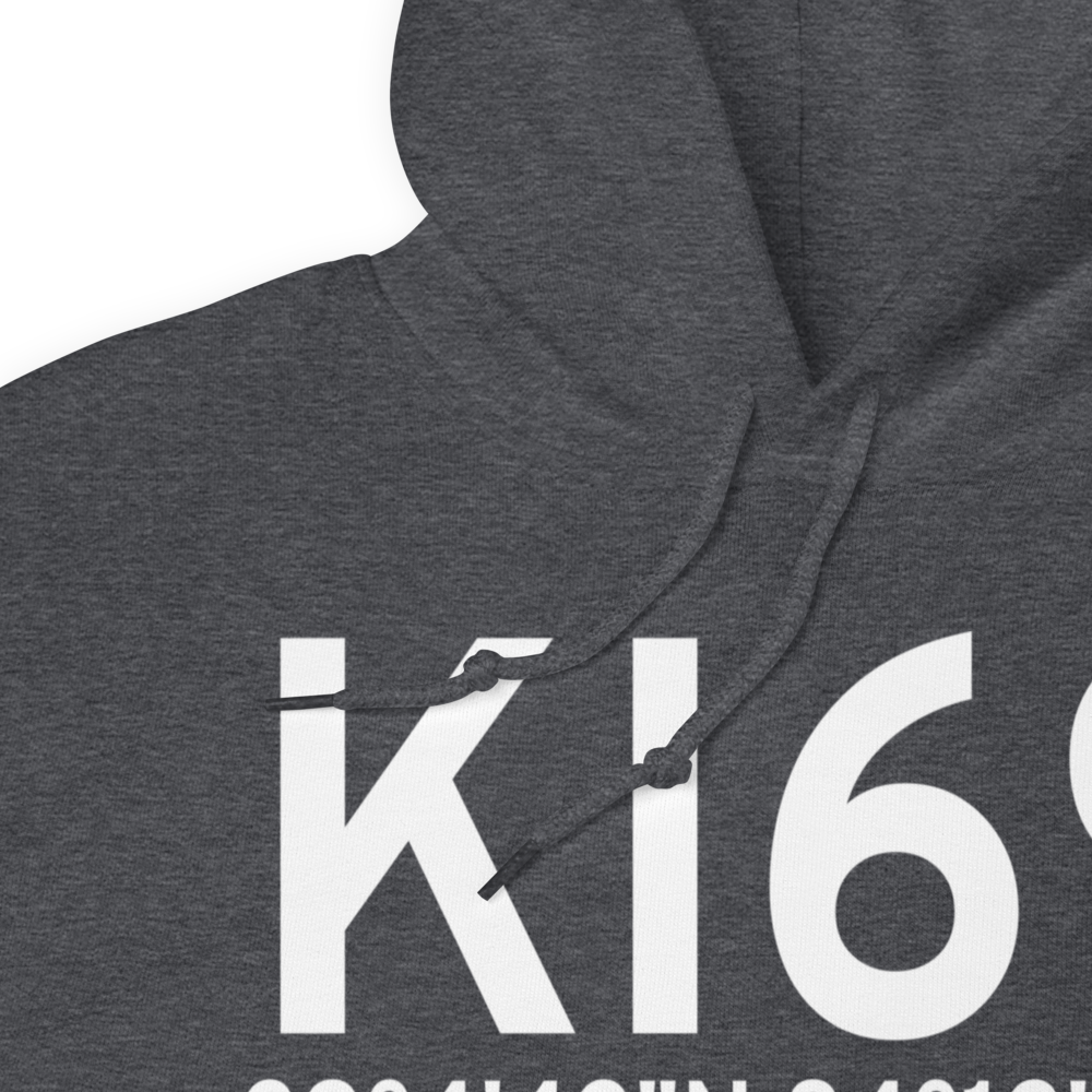 Clermont County Airport (KI69) ICAO Hoodie Sweatshirt 