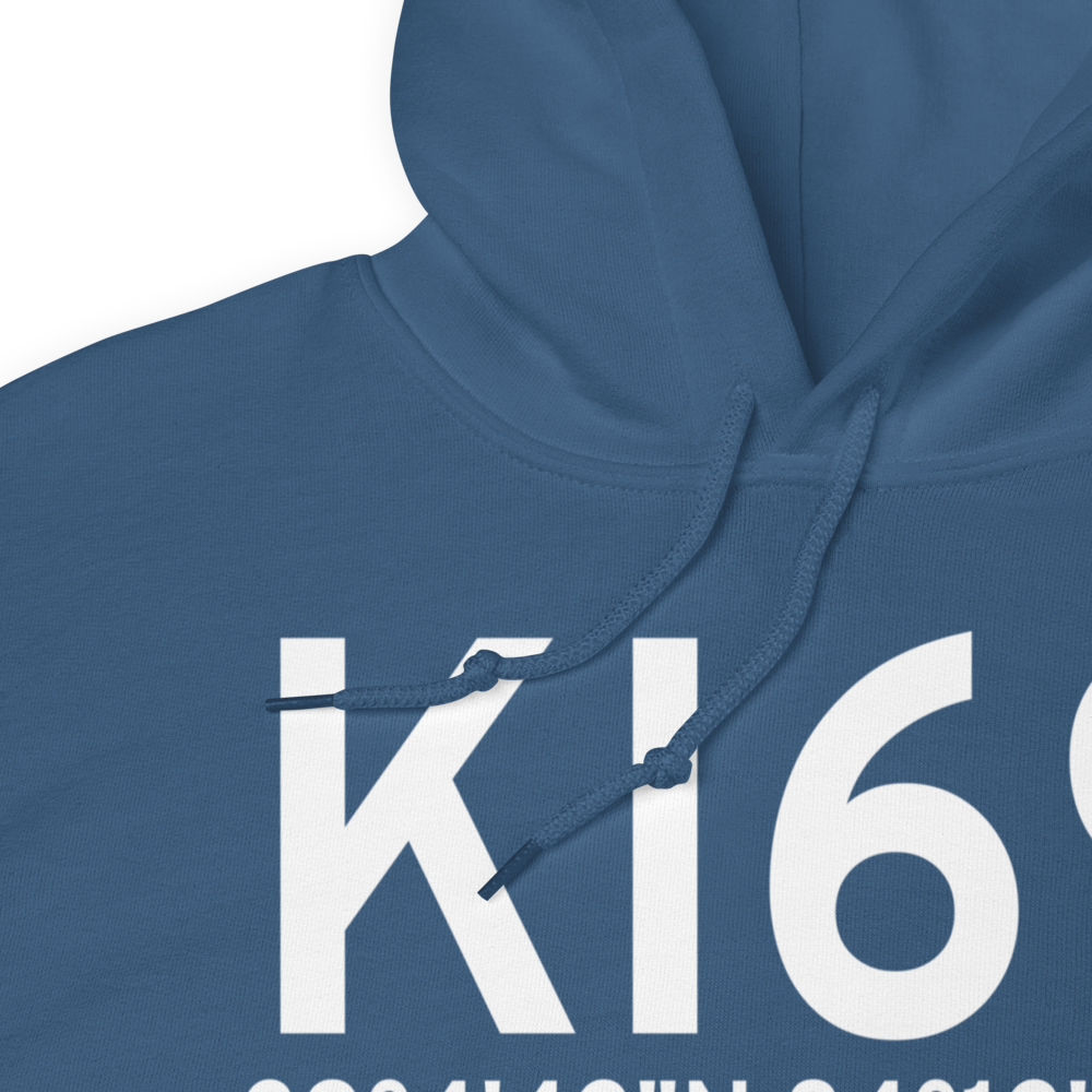 Clermont County Airport (KI69) ICAO Hoodie Sweatshirt 