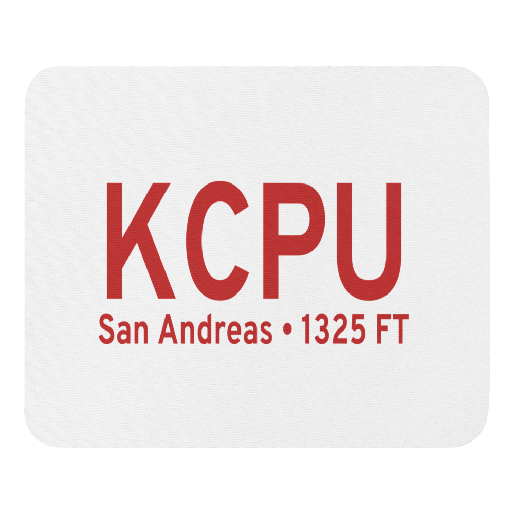 Calaveras Co Maury Rasmussen Field (KCPU) ICAO  Mouse Pad 