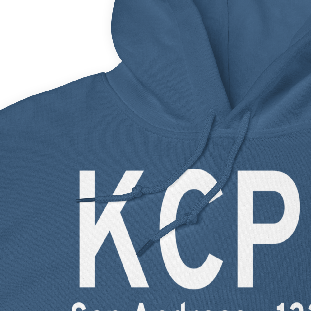 Calaveras Co Maury Rasmussen Field (KCPU) ICAO Hoodie Sweatshirt 
