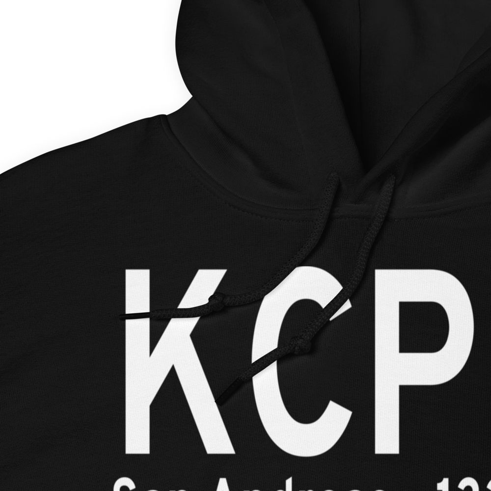 Calaveras Co Maury Rasmussen Field (KCPU) ICAO Hoodie Sweatshirt 