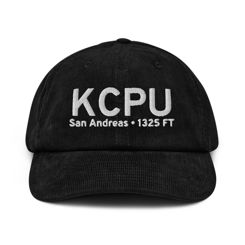Calaveras Co Maury Rasmussen Field (KCPU) ICAO Hat 