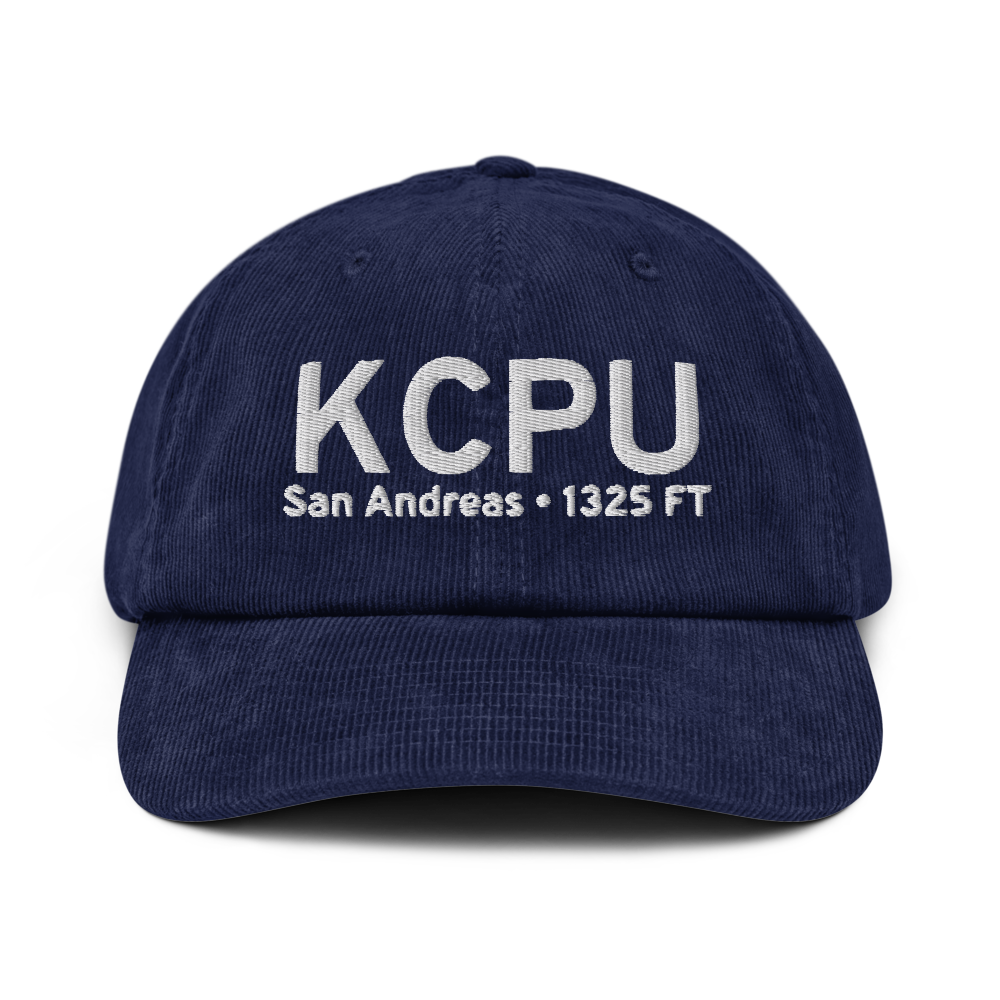 Calaveras Co Maury Rasmussen Field (KCPU) ICAO Hat 