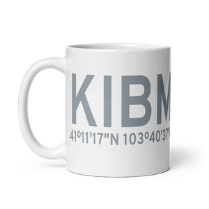 Kimball Municipal Robert E Arraj Field (KIBM) ICAO Mug