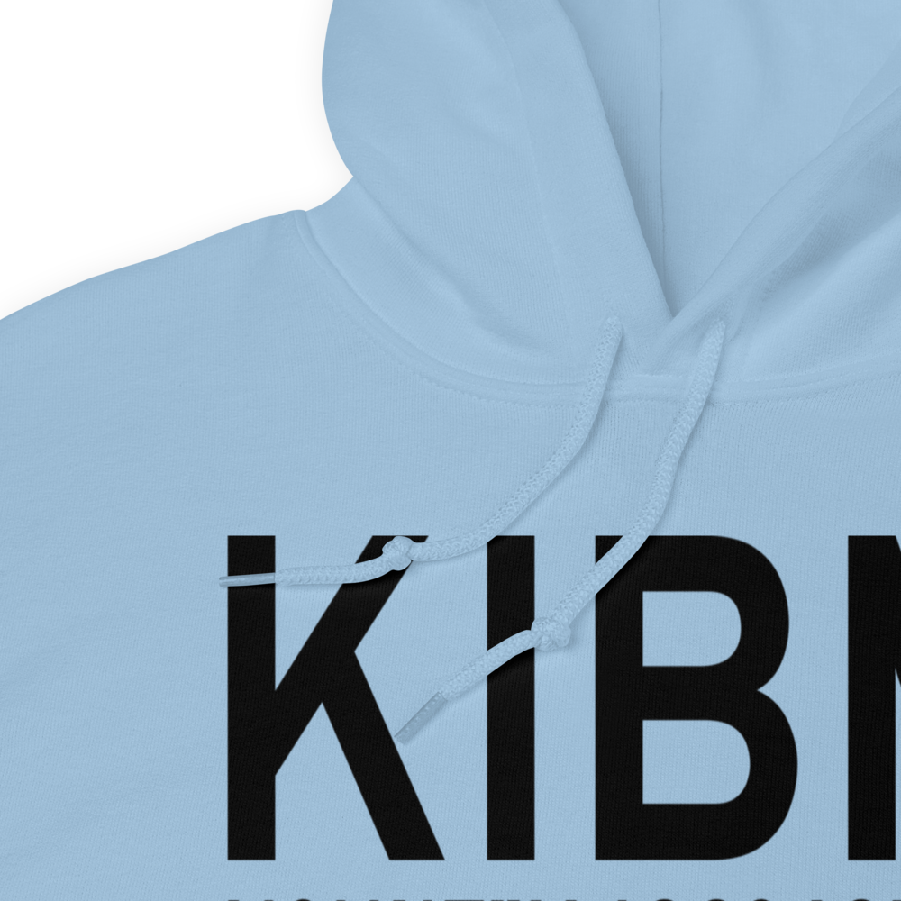 Kimball Municipal Robert E Arraj Field (KIBM) ICAO Hoodie Sweatshirt 