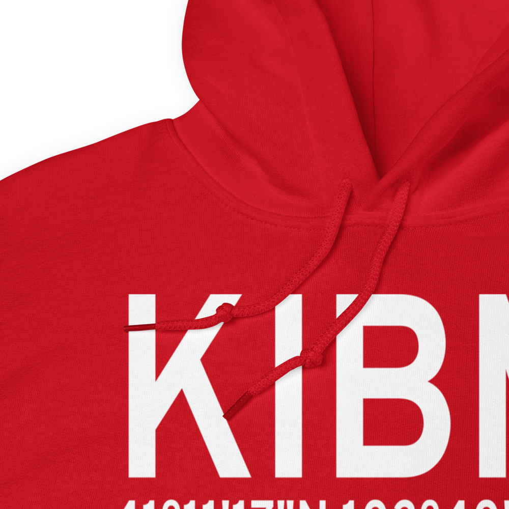 Kimball Municipal Robert E Arraj Field (KIBM) ICAO Hoodie Sweatshirt 