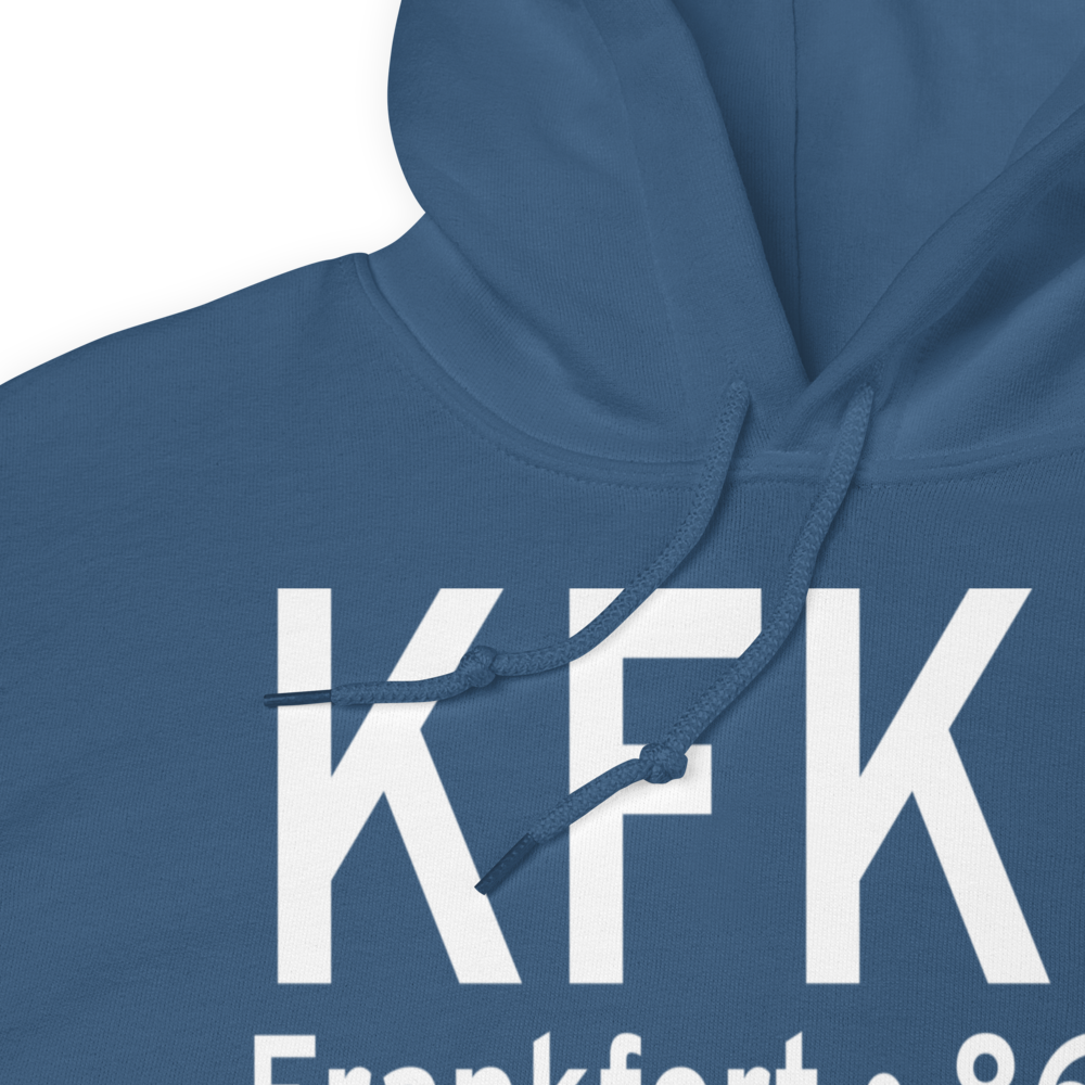 Frankfort Municipal Airport (KFKR) ICAO Hoodie Sweatshirt 