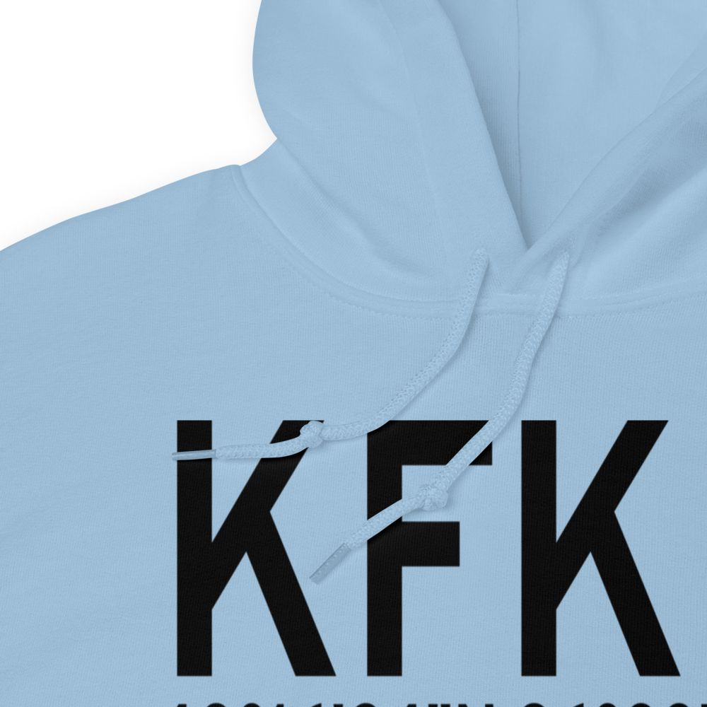 Frankfort Municipal Airport (KFKR) ICAO Hoodie Sweatshirt 