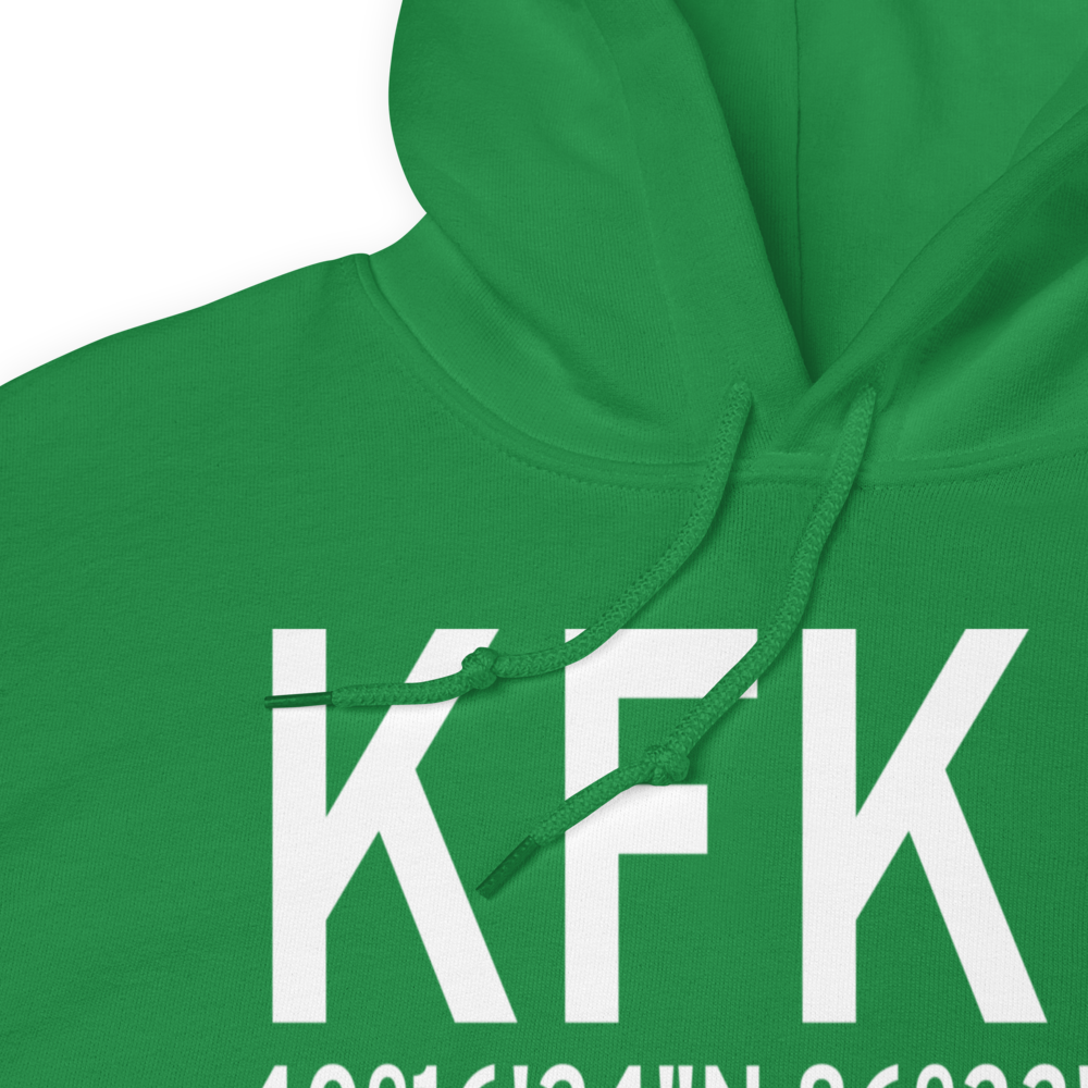 Frankfort Municipal Airport (KFKR) ICAO Hoodie Sweatshirt 
