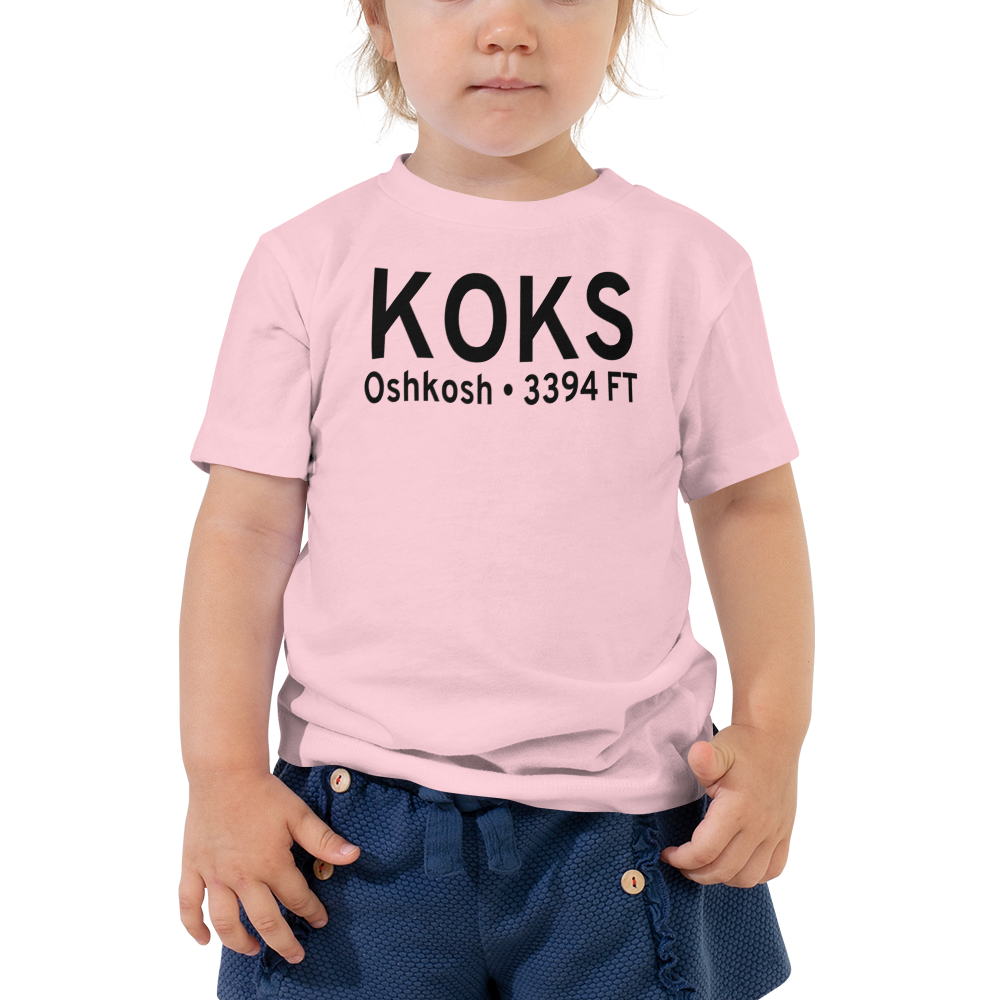 Garden County Airport/King Rhiley Field (KOKS) ICAO Toddler T-Shirt 