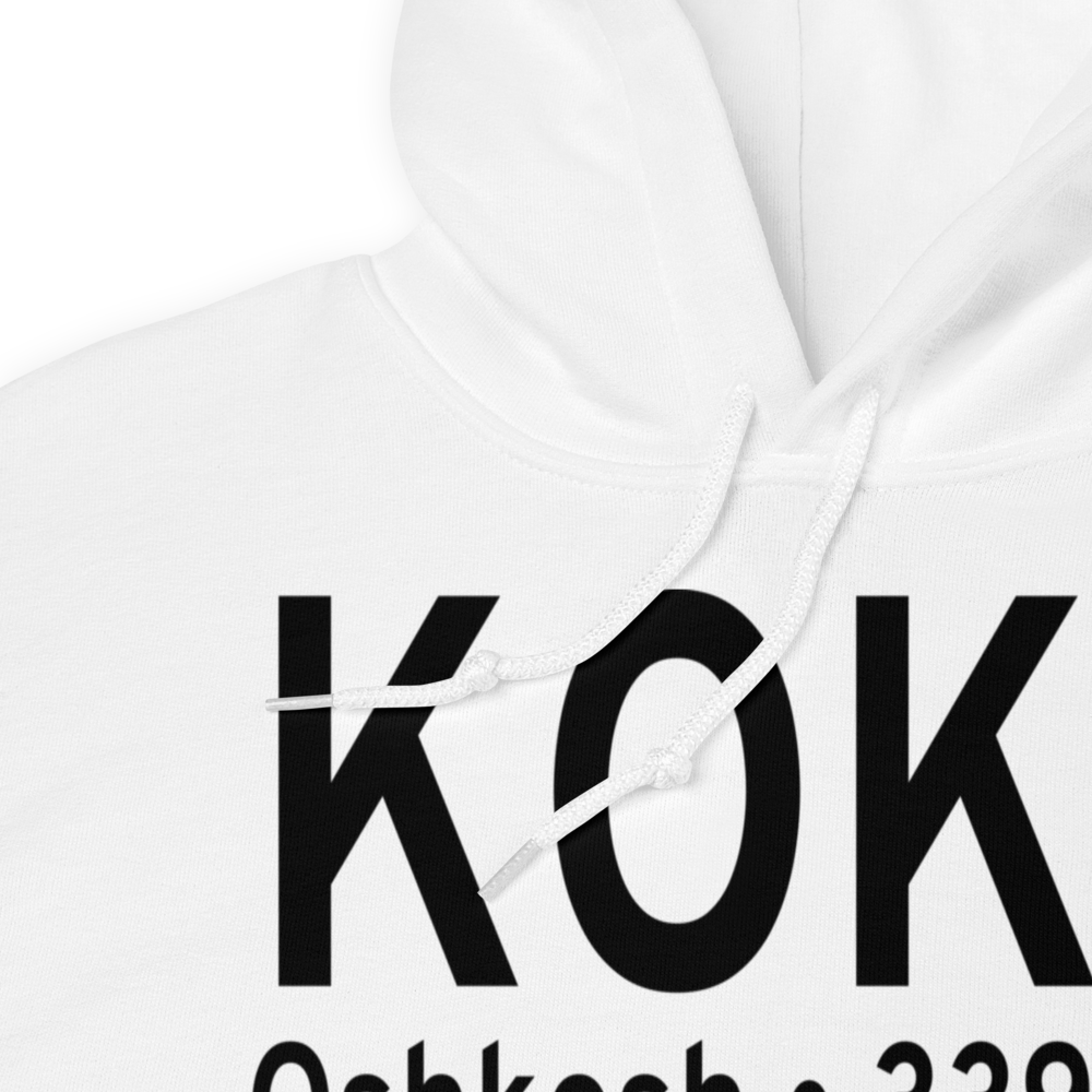Garden County Airport/King Rhiley Field (KOKS) ICAO Hoodie Sweatshirt 