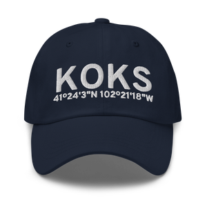 Garden County Airport/King Rhiley Field (KOKS) ICAO Hat