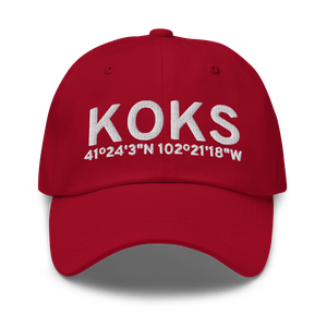 Garden County Airport/King Rhiley Field (KOKS) ICAO Hat