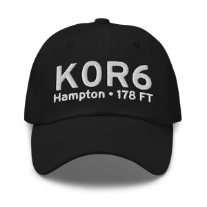 Hampton Municipal Airport (K0R6) ICAO Hat
