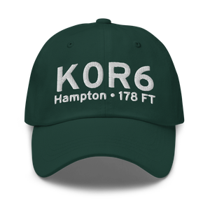 Hampton Municipal Airport (K0R6) ICAO Hat